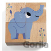 Drevené puzzle – Kocky – Kamaráti z divočiny - Djeco