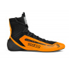 Závodní boty Sparco X-LIGHT PLUS, s homologací FIA, barva: oranžovo-černá, velikost: 46