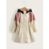 Detská bunda - Parka Shein bunda 5 (Shein Tri -Color Hood Jacket (5L))