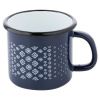 Hrnček smaltovaný Enamel Poland 9 cm 550 ml