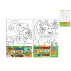 Maľovanie podľa čísel + vodovky Dinosaurus mix variantov či farieb