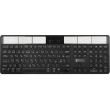 Powerton LIFE SolarSlim, solárna bezdrôtová klávesnica, CZ/SK, čierna WPKBSS-B CZSK