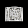 Luxera 46063 Nástenné svietidlo STIXX G9, 33W, IP20, strieborná/priehľadná