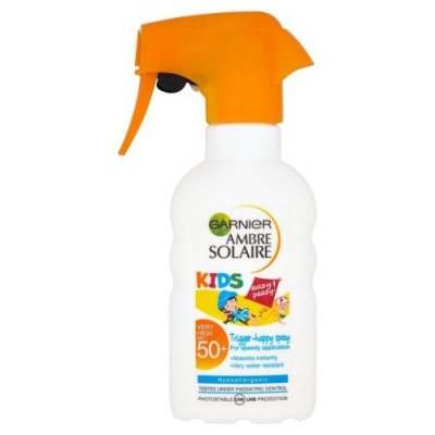 Garnier Ambre Solaire Kids Spray 200ml - Detský sprej na opaľovanie SPF50 +
