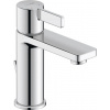 Duravit D-Neo - Umývadlová páková batéria s odtokovou súpravou, veľkosť M, chróm DE1020001010