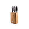 G21 Sada nožov G21 Gourmet Stone 5 ks + bambusový blok 6002238