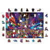 Puzzle Woden City Drevené puzzle Silvester 2v1, 505 dielikov eko (XM505-0051-L)