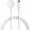 Devia bezdrôtová magnetická nabíjačka Kintone USB-C 1,0 m biela pre Apple Watch