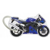 Kľúčenka Onedesign konvexná Yamaha R6 modrá