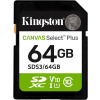 Kingston Canvas Select Plus Gen 3, SDXC, 64 GB SDS3/64GB