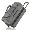 Travelite Basics sivá dvojkolesová veľká cestovná taška s kolieskami 70cm