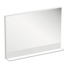 Zrkadlo do kúpeľne RAVAK Formy 1000 biele 100 x 71 cm X000000983