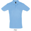 SOL's Collection Polokošile Perfect Men, piqué, krátký rukáv, pánská COT25113441002-sky blue M Modrá nebesky