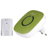 Zelený bezdrôtový domový zvonček 838W