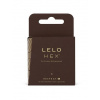Veľké kondómy LELO HEX Condoms Respect XL 3 ks