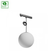SPECTRUMLED SYSTEM SHIFT NANO - GLOBE P SHPERE TRACKLIGHT PENDANT 100+1000MM CABLE 7W BLACK 5Y WARRANTY