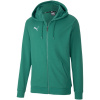 Puma Men's Teamgoal 23 Casuals Zip Hoodie Pepper Green S