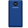 ADATA PowerBank P20000QCD - externá batéria pre mobilný telefón/tablet 20000mAh, 2,1A, modrá (74Wh) AP20000QCD-DGT-CDB