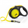 Flexi New Neon M pásek 5 m žluté 25 kg