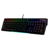 HyperX Alloy MKW100 - Mechnical Gaming Keyboard - Red (US Layout) klávesnica IrDA QWERTY Anglický Čierna (4P5E1AA#ABA)