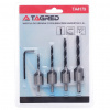 TAGRED TA4179 , Sada vrtáků do dřeva se zahloubením 3-6mm 4ks