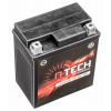 Baterie 12V, YTX7L-BS GEL, 6Ah, 100A, bezúdržbová GEL technologie 113x70x130, A-TECH (aktivovaná ve výrobě)