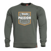 Mikina Hawk Train Your Passion PENTAGON® - zelená – Zelená vel. L