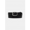 Calvin Klein opasok dámsky kožený LV04F7100G čierna 100