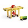 Bigjigs Rail Drevený Portálový žeriav