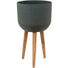 Refined Retro with feet Logan pine green 40x74 cm