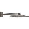GROHE Rainshower SmartActive Cube horná sprcha 2jet, 310 x 310 mm, so sprchovým ramenom 430 mm, kartáčovaný tmavý grafit, 26479AL0