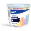 MFP 6320136 kriedy M chodníkové okrúhle mix farieb vedierko 20 ks