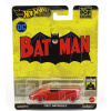 Mattel Hot Wheels Batman First Batmobile 1:64 Červený