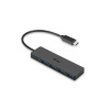 i-tec USB 3.1 Type C SLIM HUB 4 Port passive Black C31HUB404