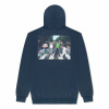 RIPNDIP - Mikina Crosswalk Hoodie Navy Vintage Wash Veľkosť: M
