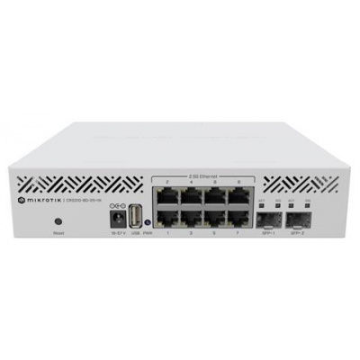 MikroTik CRS310-8G+2S+IN, Cloud Router Switch 8x 2.5GLAN, 2x SFP+