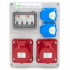 Rozvádzač ELS Elektrotechnika 230 V IP44 16 A