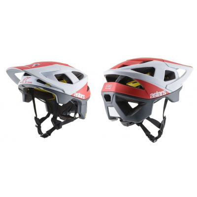 Alpinestars Vector TECH Polar Helma MIPS - white red matt M