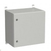 Nástenná vonkajšia skriňa Solarix LC-20 12U 600x600 mm, kovové dvere, LC-20-12U-66-21-G