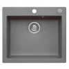 MODERNO SINK GRANITE ANNIE 60 GREY MET POP-UP