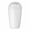 DEL XL odpadkový koš s odklápěcím víkem 30l bílý Organic KOZIOL (barva-Organic bílá)