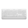 Logitech klávesnice Wireless Keyboard K650, CZ/SK, Bolt přijímač,bluetooth,tlumené klávesy, bílá