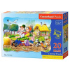 CASTORLAND Puzzle O veľkej repe MAXI 20 dielikov