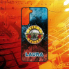 S vlastným menom- Gun's N Roses logo - Samsung obal