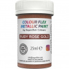 Metalická gélová farba Ruby Rose 25ml - Sugarflair