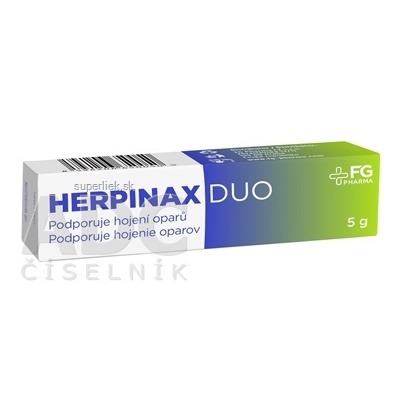 HERPINAX DUO - FG Pharma krém 1x5 g, 8594206650050
