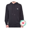 Pánske mikiny Wilson Triblend Hoodie - black - Čierny (M)