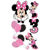 CUKROVÁ TLAČ jedlý obrázok na tortu Cukrová hmota MYŠKA MINNIE MOUSE + POSTAVY