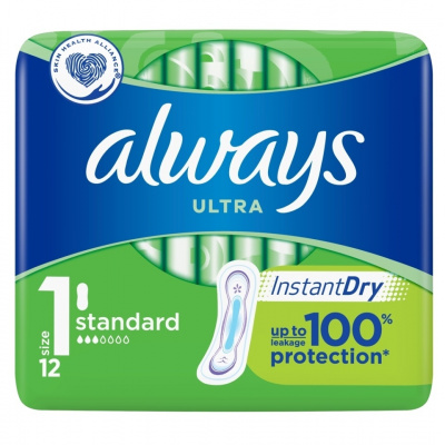 Procter & Gamble ALWAYS Ultra Standard hygienické vložky 12ks