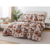 XPOSE® Obliečky do postieľky ROZPRÁVKOVÝ LES 100x135 cm, 40x60 cm, Bavlna RENFORCÉ